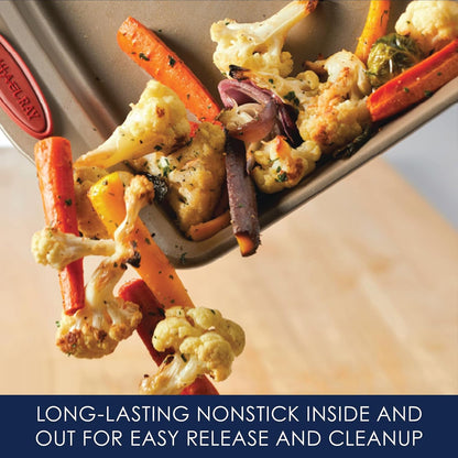 10-Piece Nonstick Bakeware Set w/ Grips, Cookie Cake Muffin