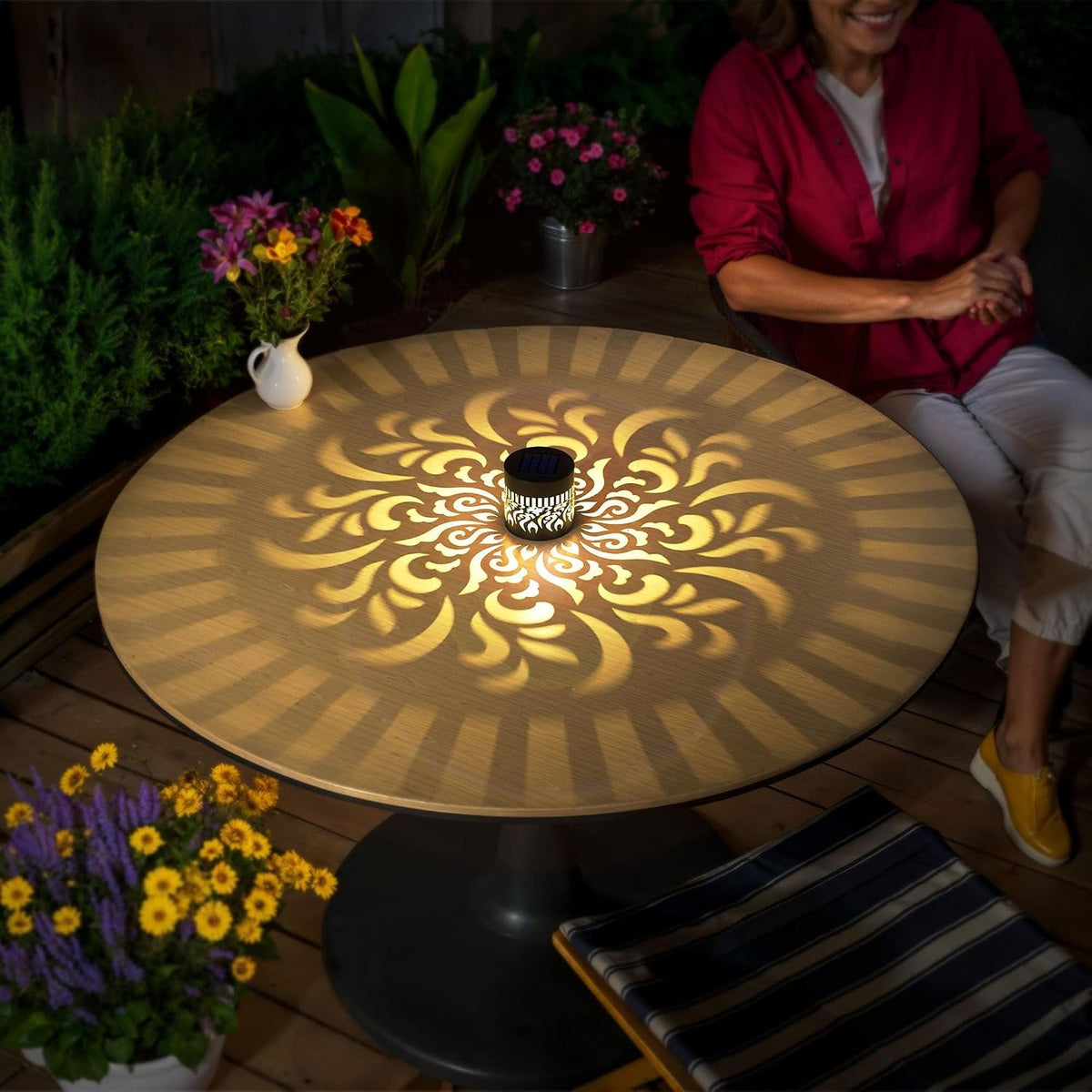 solar-fence-lights-2-pack-outdoor-deck-step-wall-lights-metal-waterproof-led-warm-yellow-light-for-garden-post-patio-backyard-yard-decor-mandala-5-2