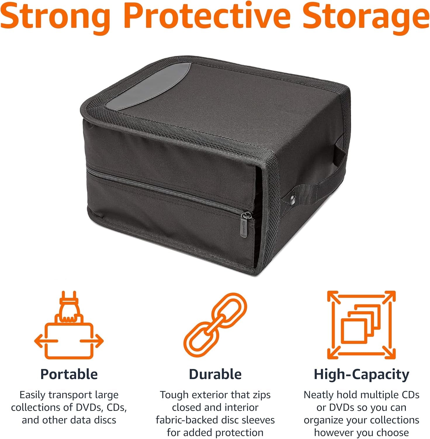 polyester-cd-dvd-portable-storage-binder-with-handle-400-capacity-black