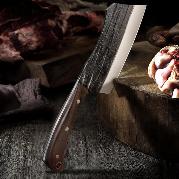 Butcher Knife of Fillet Knife & Dividing Knife & Paring Knives & Heavy Duty Butcher Bone Chopper Knives & Meat Cleaver Knives9