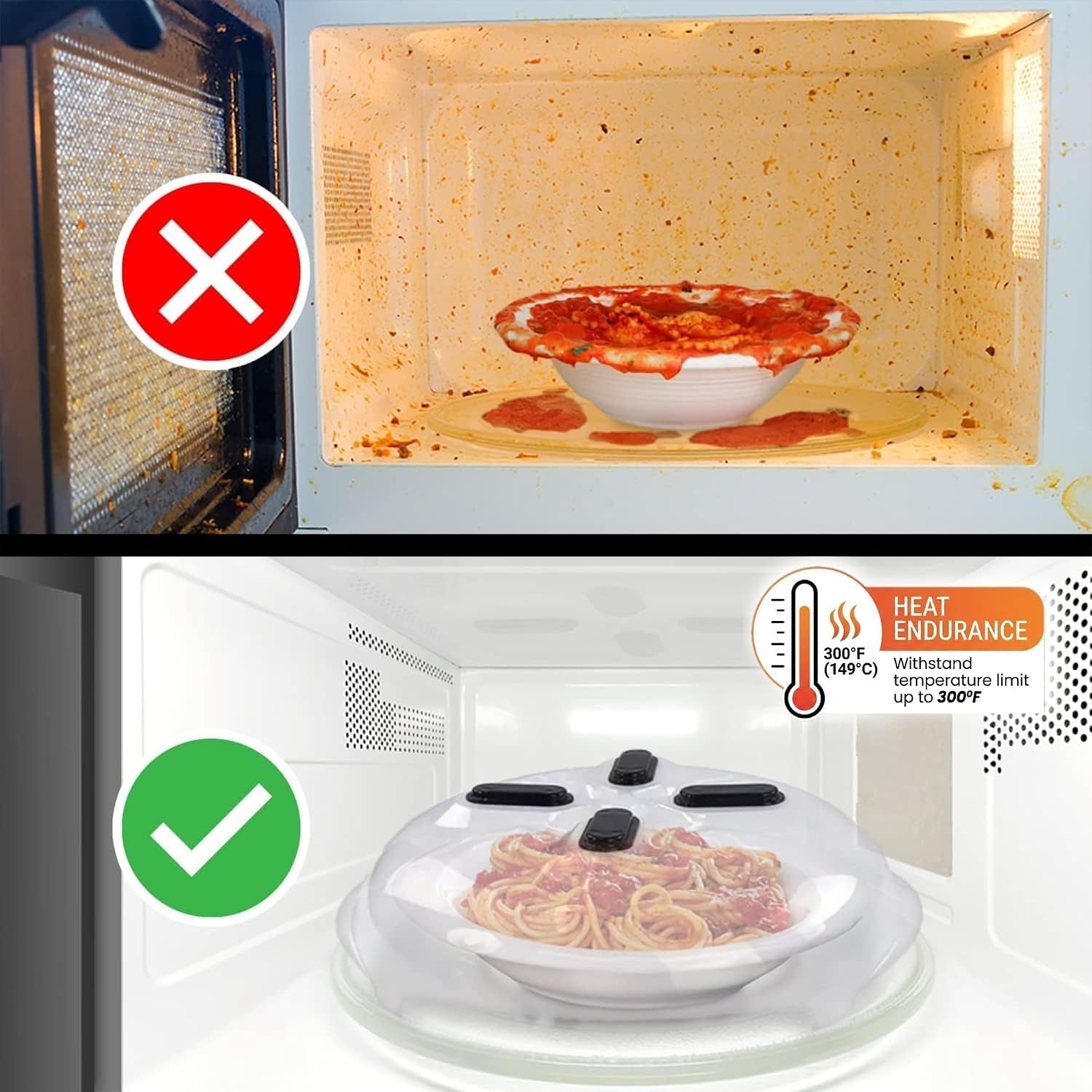 magnetic-microwave-splatter-cover-for-food-12-inch-black-bpa-free-lid-vented-plate-guard-with-steam-vents-anti-splash-microwave-lid-dishwasher-safe-space-saving-magnetic-storage