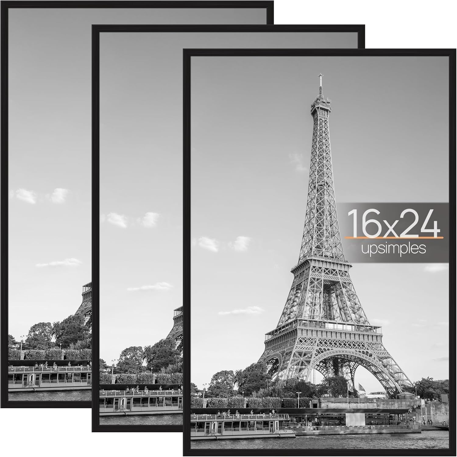16x24-poster-frame-easy-slide-in-assembly-black-3-pack