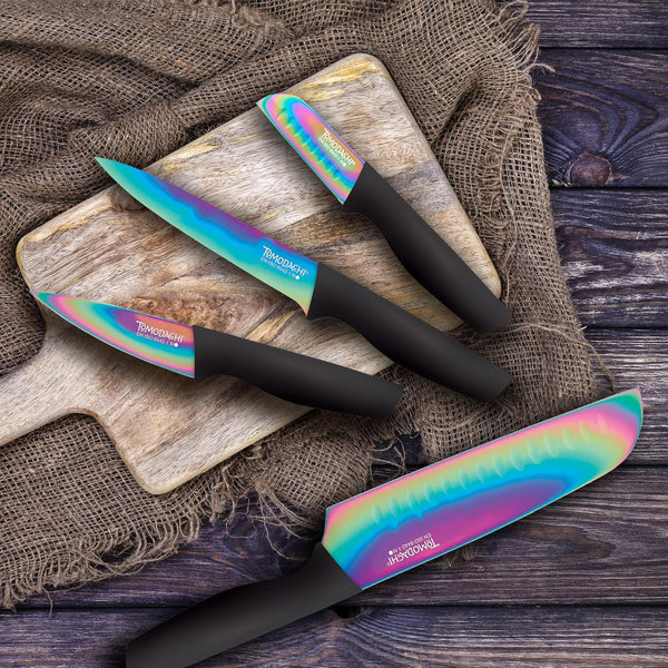HMC01A656D Rainbow Titanium – 12 Piece Cutlery Set – Multi2