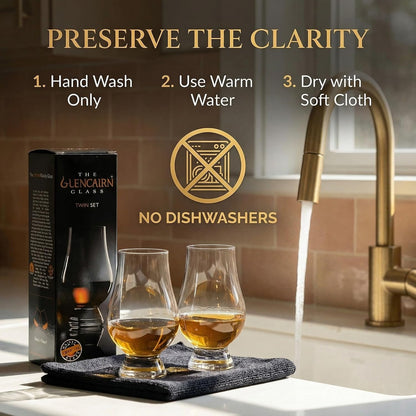 Whiskey Glass, Gift Set of 2 in Twin Carton |  Official Whisky Glass | Twin Pack7