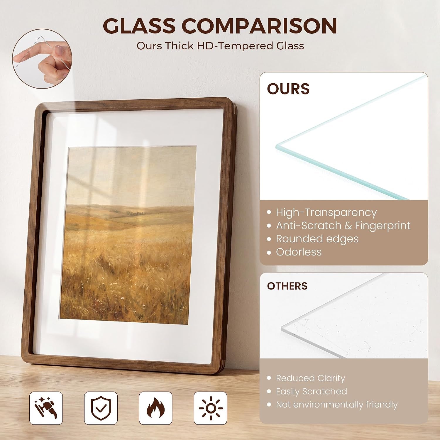 6x8-picture-frame-solid-walnut-wood-frame-with-real-glass-6-by-8-rounded-corner-frame-for-tabletop-or-wall-display-6x8-picture-frame-matted-to-5x7-natural-walnut-set-of-1