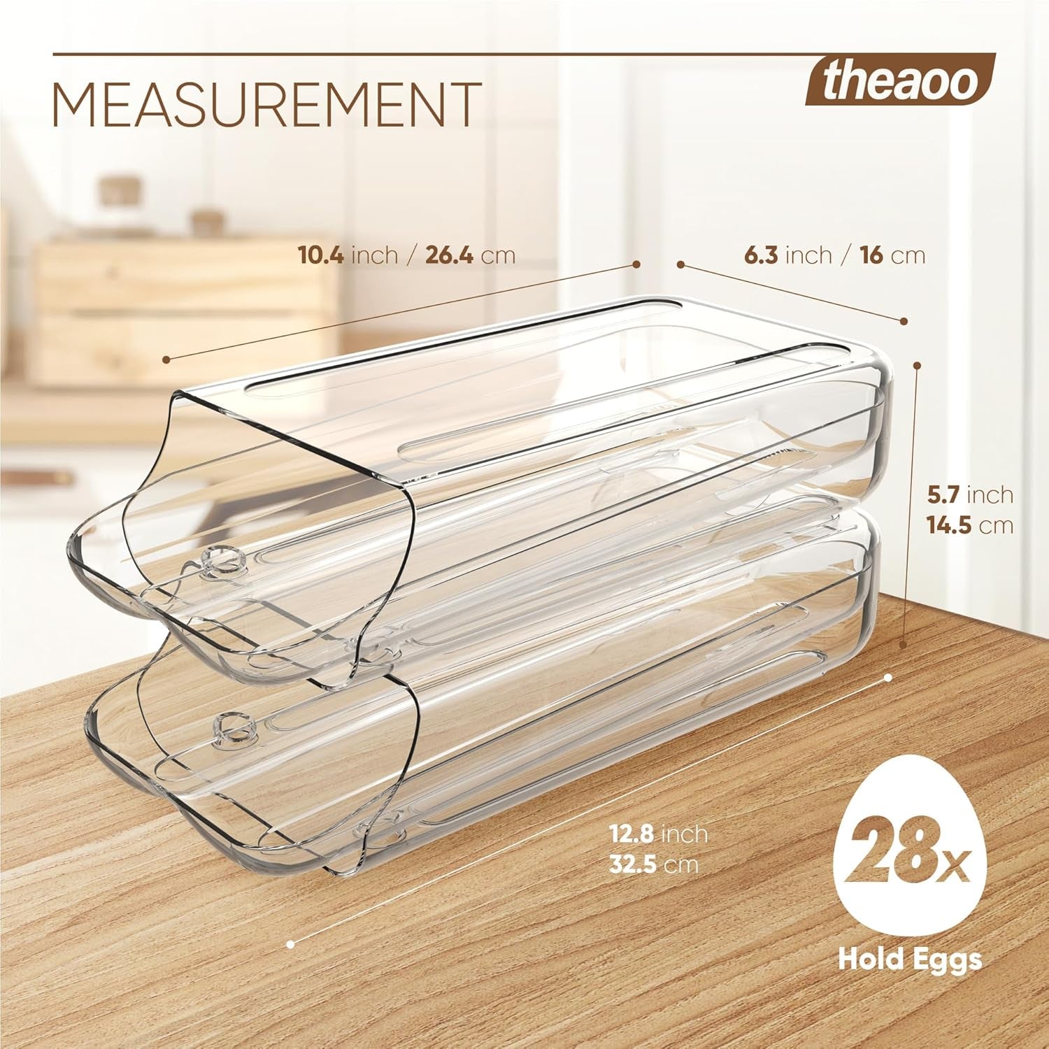 egg-holder-for-fridge-automatic-rolling-egg-container-clear-2pack