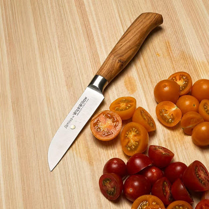 3.5” Paring Knife – Swedish Steel, Olive Wood Handle3