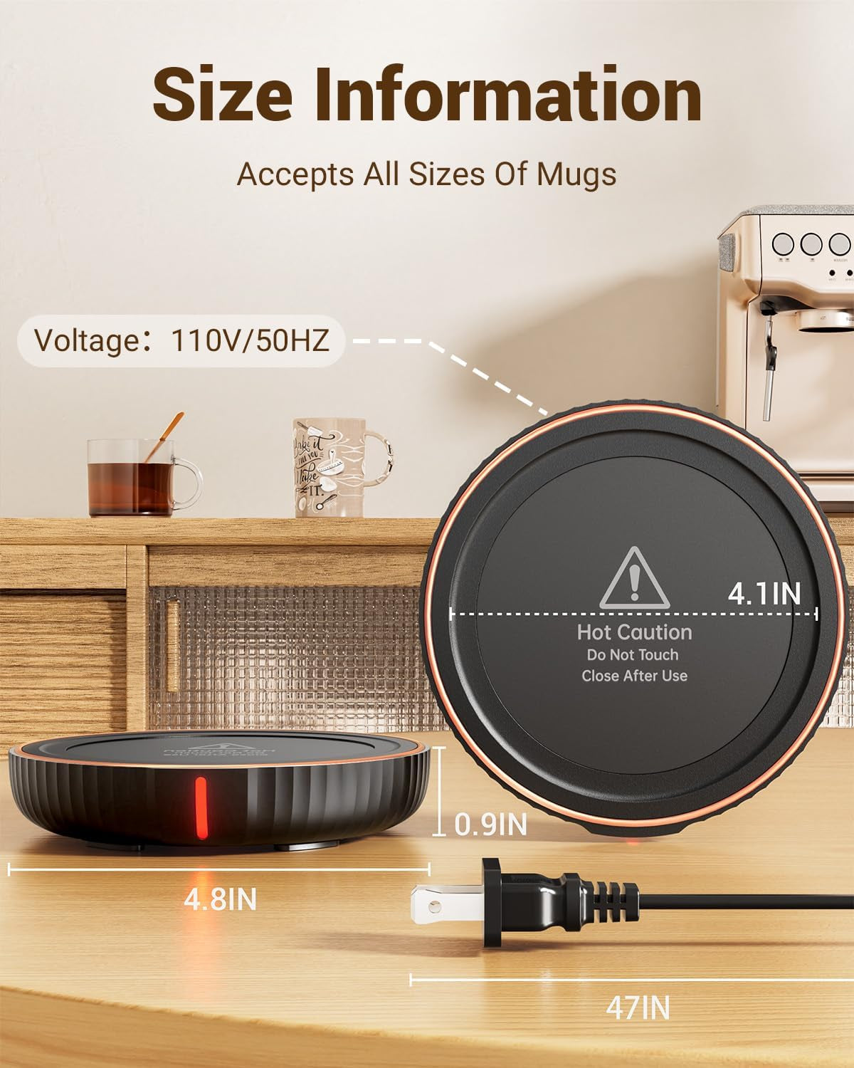 housegem-large-candle-warmer-plate-coffee-cup-mug-warmer-for-desk-candle-melter-electric-mug-heater-for-beverages-milk-tea-coffee-accessories-ideal-gifts-keep-cup-warm-black