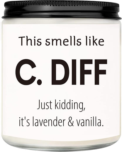 Funny Nurse Gifts for Women Natural Soy Wax Candle (7Oz)1
