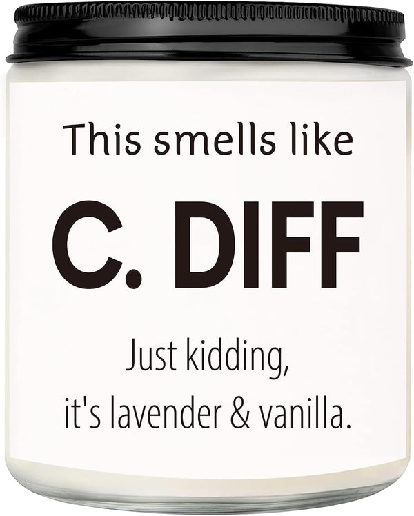 Funny Nurse Gifts for Women Natural Soy Wax Candle (7Oz)1
