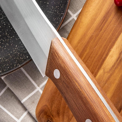 Meat Cleaver, Stainless Steel Chef Knife Forged Meat Cleavr Boning Butcher Knife Fruit Vegetable Cutting Knives5