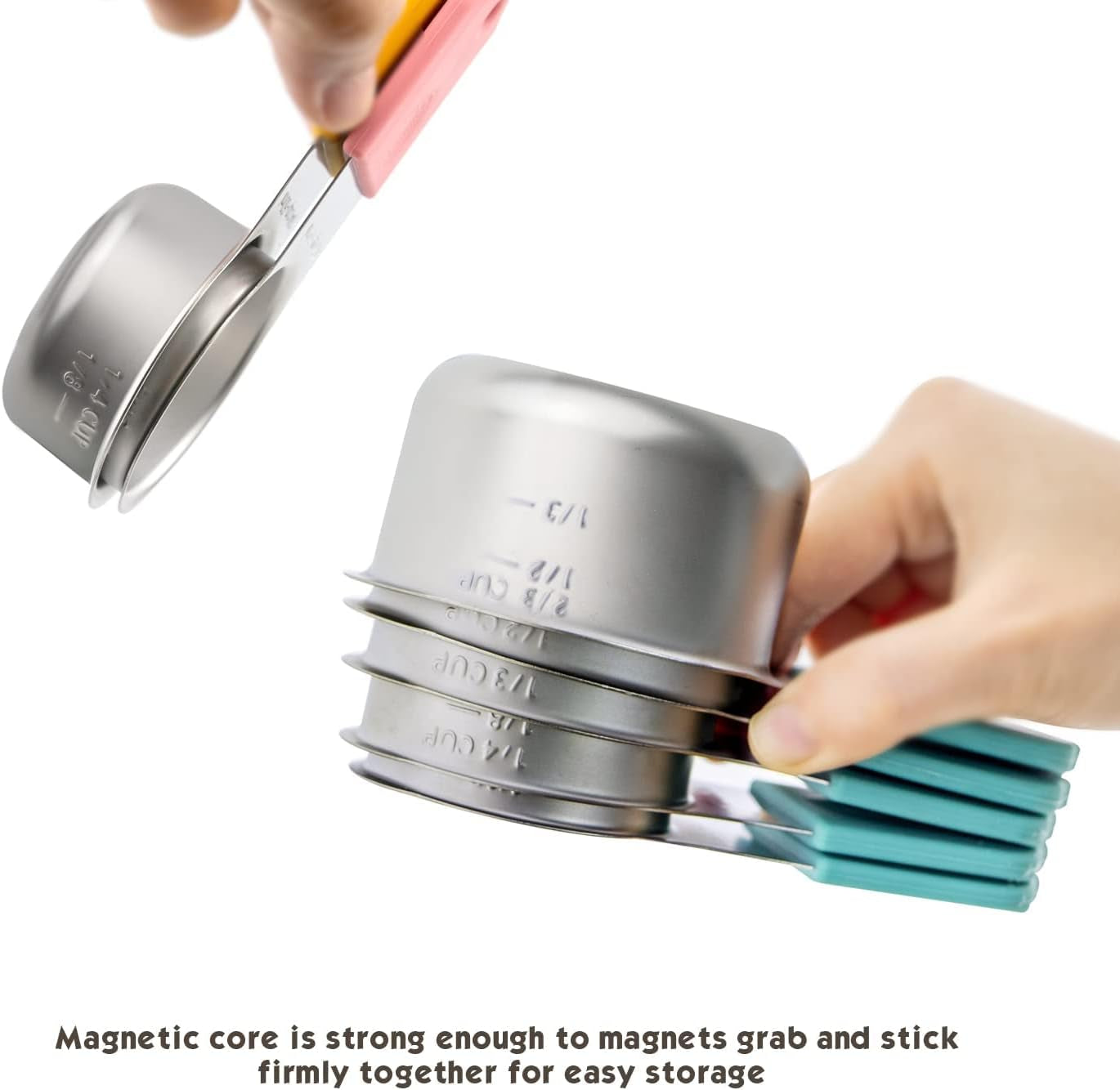 magnetic-measuring-cups-set-7-pieces-18-8-stainless-steel-stackable-nesting-heavy-duty-measuring-cups-kitchen-tools-perfect-for-dry-and-liquid-ingredients-dishwasher-safe-muticolour-7-set