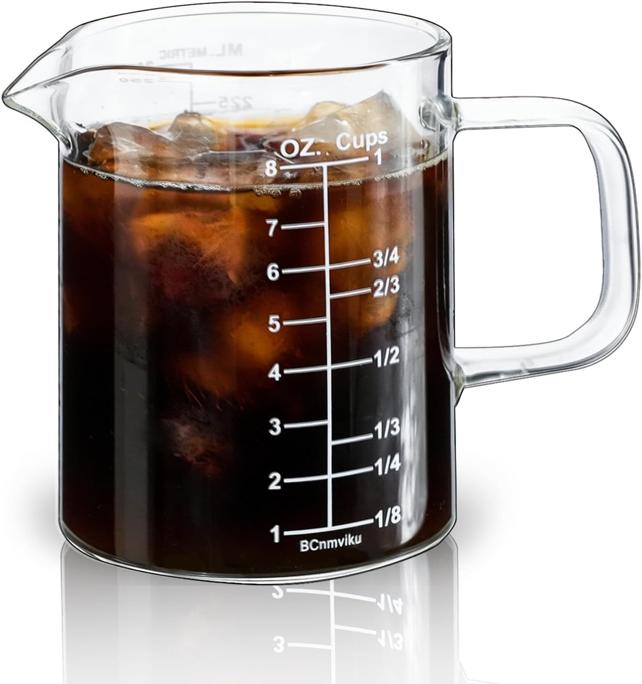 glass-measuring-cup-with-handle-8oz-250ml-1-cup-high-borosilicate-heat-resistant-glass-measuring-cup-with-clear-markings-oz-cup-ml-pour-spout-microwave-safe