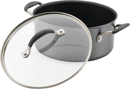 A1 Series Dishwasher Safe, Induction Ready, Metal Utensil Safe, 5-Quart Dutch Oven with Lid - Graphite2