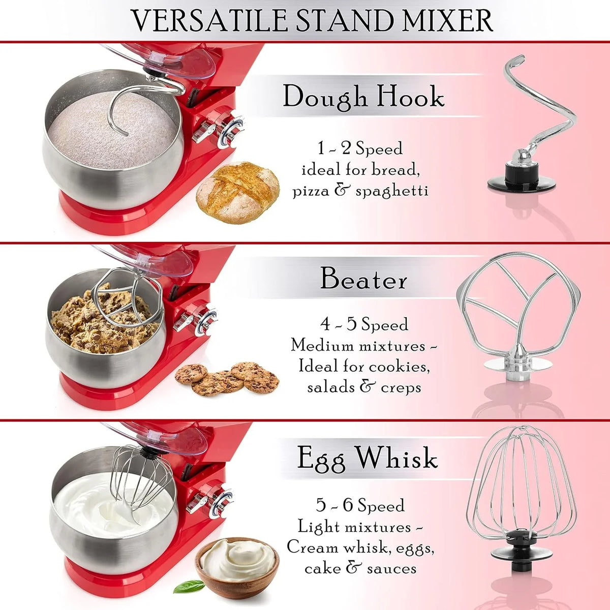 stand-mixer-6-speed-electric-mixer-with-5-5-quart-stainless-steel-mixing-bowl-red-body-kitchen-mixer-with-dough-hook-whisk-beater-baking-spatula-classic-food-mixer