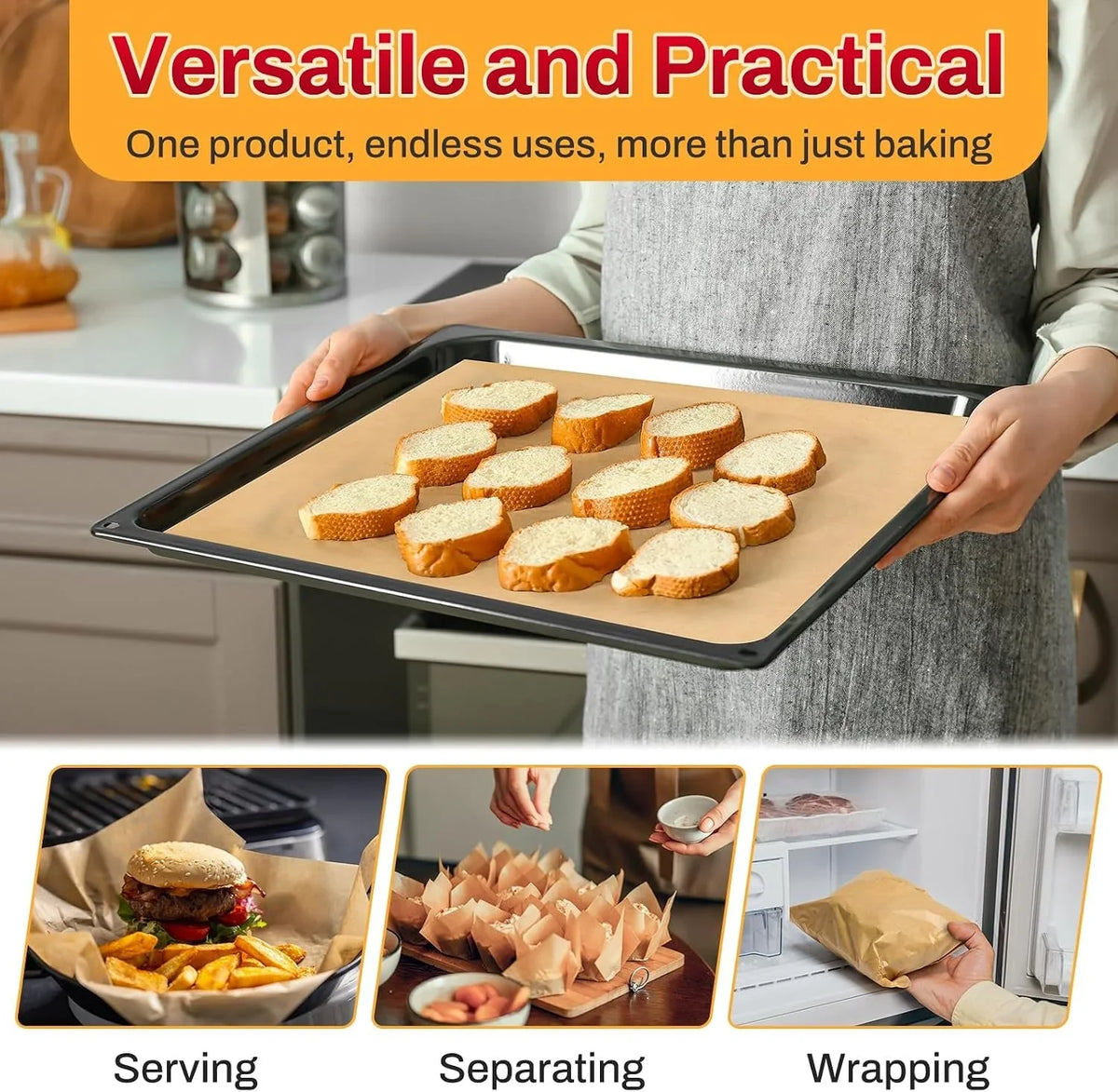 200pcs-12x16-inch-unbleached-parchment-paper-sheets-for-baking-pre-cut-non-stick-parchment-paper-for-baking-cooking-grilling-air-fryer-half-sheet-baking-sheets-for-baking-cookies-cooking-oven