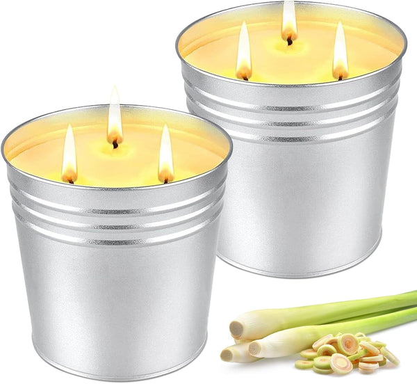 Citronella Candles Outdoor, 34OZ Large Citronella Candle for Patio Garden1