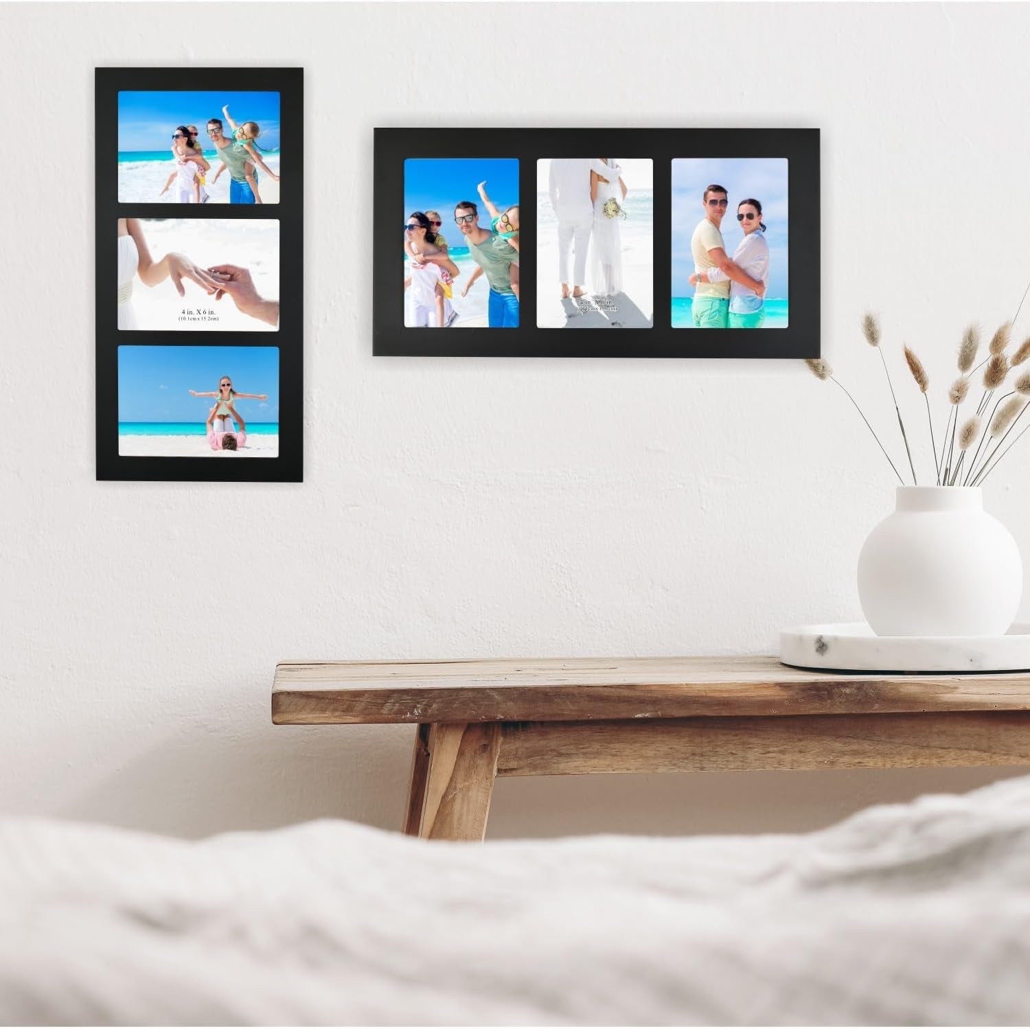 collage-picture-frame-black-wood-4x6-3-opening-1-pack