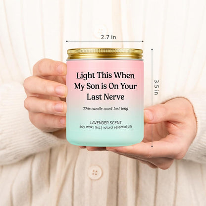 Candle, Daughter in Law Gifts - Funny Wedding, Christmas, Birthday Gifts for Daughter in Law, Sons Girlfriend, Future Adult DIL - DIL Present from Mother in Law - Bride, Bridal Shower Ideas4