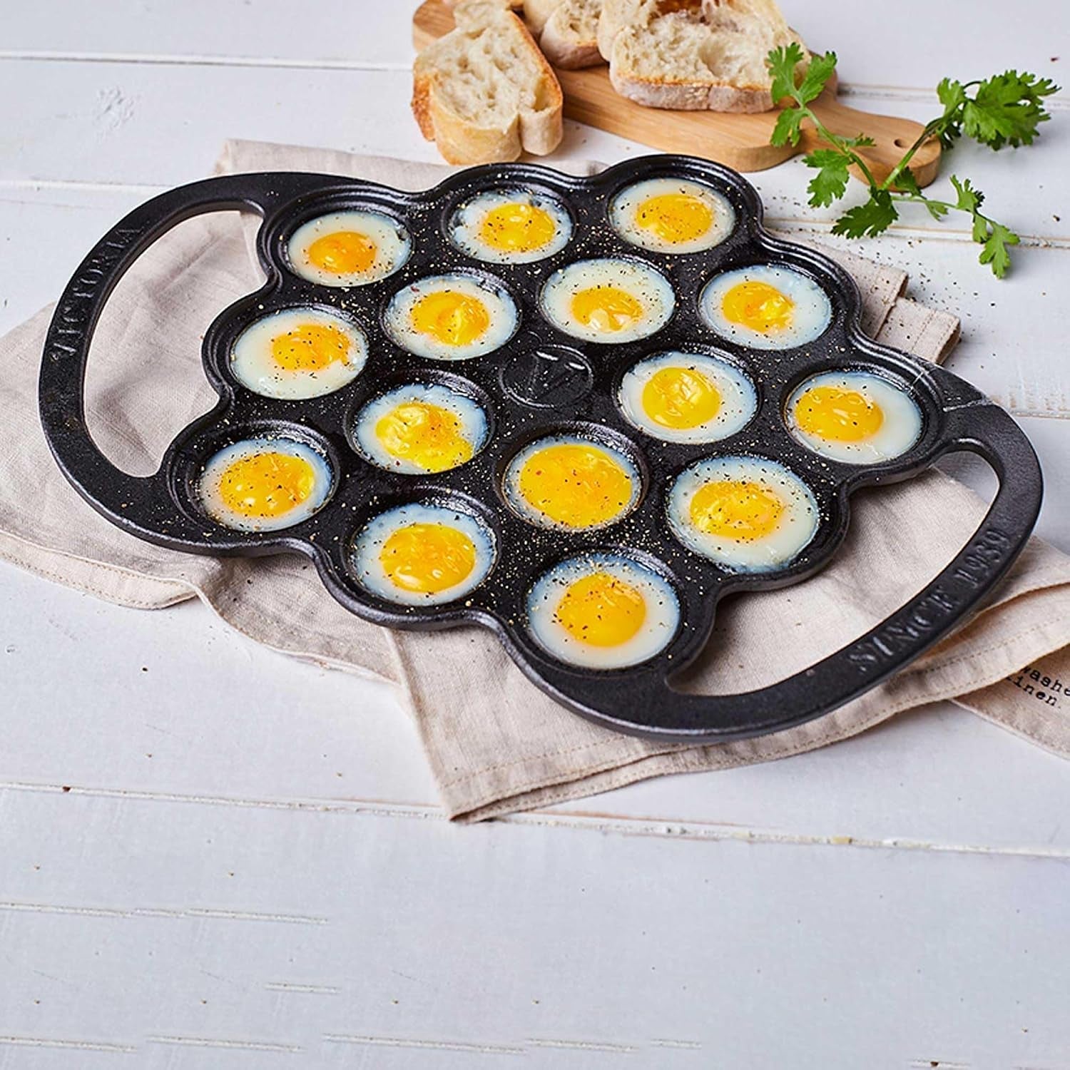 cast-iron-poffertjes-dutch-pancake-pan-with-loop-handles-preseasoned-with-flaxseed-oil-made-in-colombia