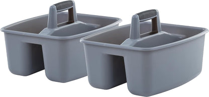 Rough and Rugged All-Purpose Cleaning Caddy, Grey/Black 2 Count (CD0170)1