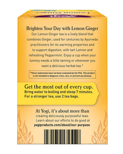 Yogi Tea Lemon Ginger Tea Bags, 16 Ct4