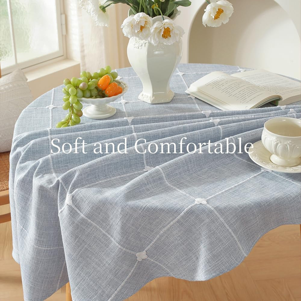 linen-blue-table-cloth-round-gingham-tablecloth-53-inch