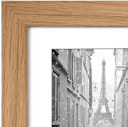 9X12 Picture Frame - Matted to 6X8 - Dark Oak8