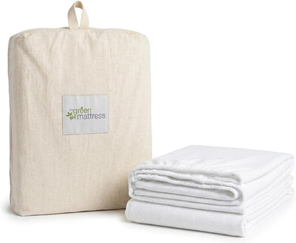 Organic Cotton Mattress Protector - GOTS Certified Cotton Cover, Waterproof Breathable Bed Protector, Deep Pocket Fitted Design, Soft Durable Mattress Cover - King1