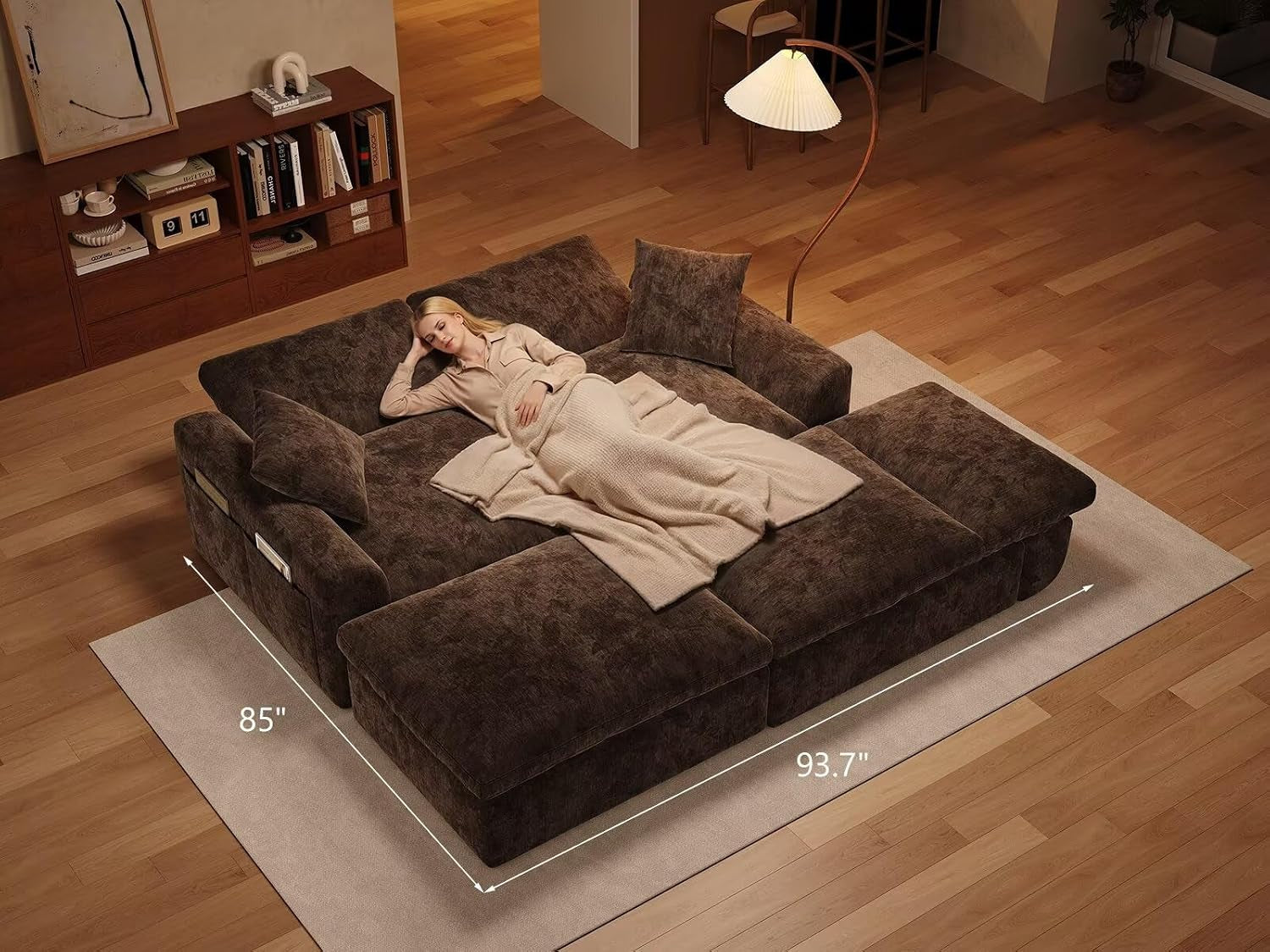 119-cloud-couch-sectional-for-living-room-oversized-boneless-couches-with-ottoman-convertible-l-shaped-3-seater-modular-sofa-modern-sectional-sofa-with-adjustable-backrest-brown