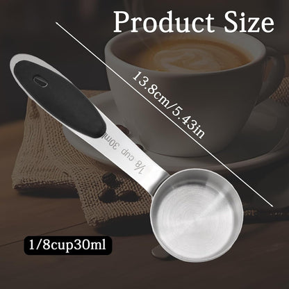 1/8 Cup Measuring Cup, 2 Pcs, Stainless Steel3