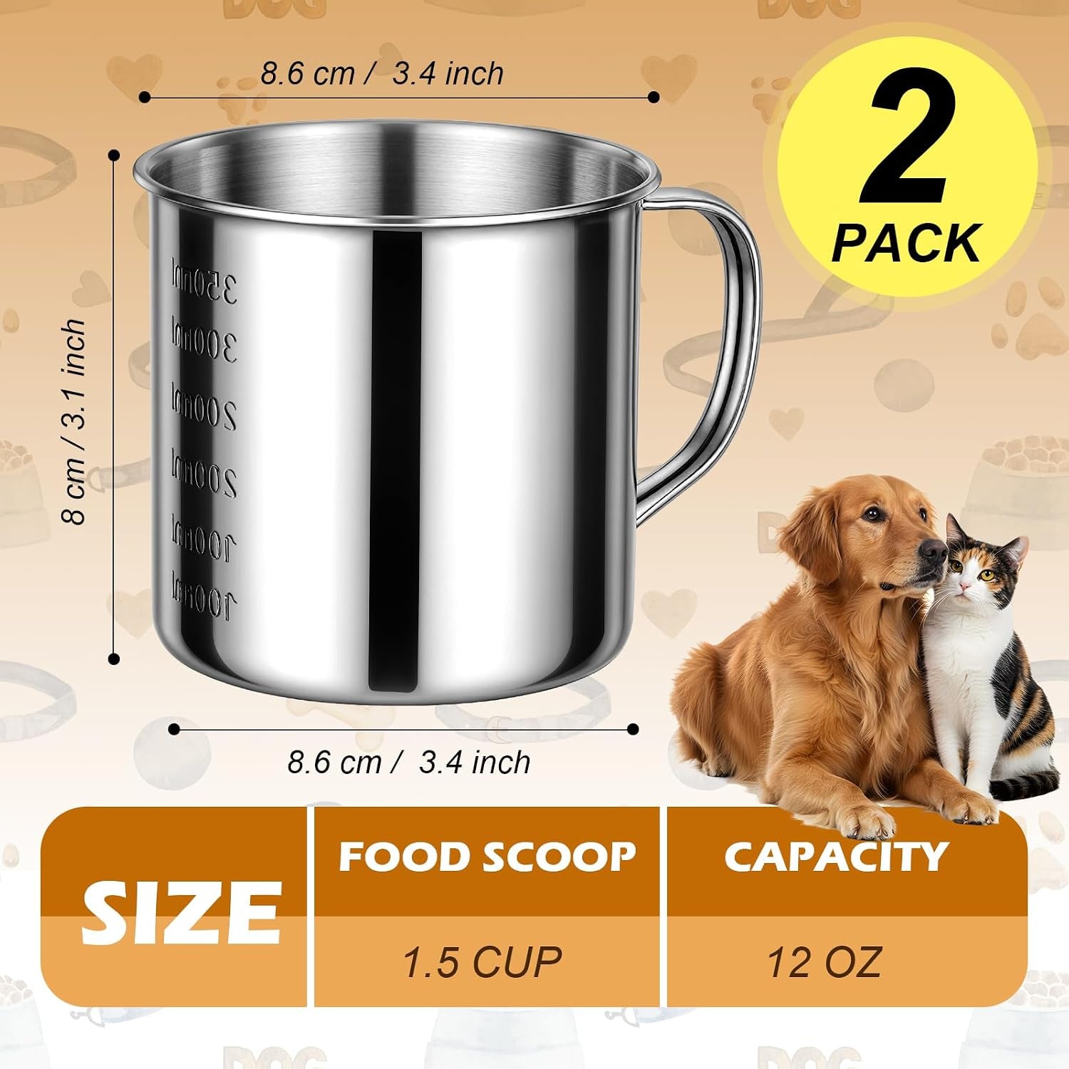 2-pcs-dog-food-scoop-1-5-cup-304-stainless-steel-measuring-cups-1-5-cup-measuring-scoop-for-dogs-cats-birds-rabbits