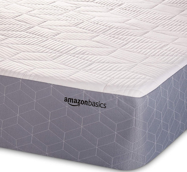 Medium-Firm Memory Foam Mattress with Cooling Gel, Certipur-Us Certified Foam, Full Size, 75 X 54 X 10 Inches, White/Gray3