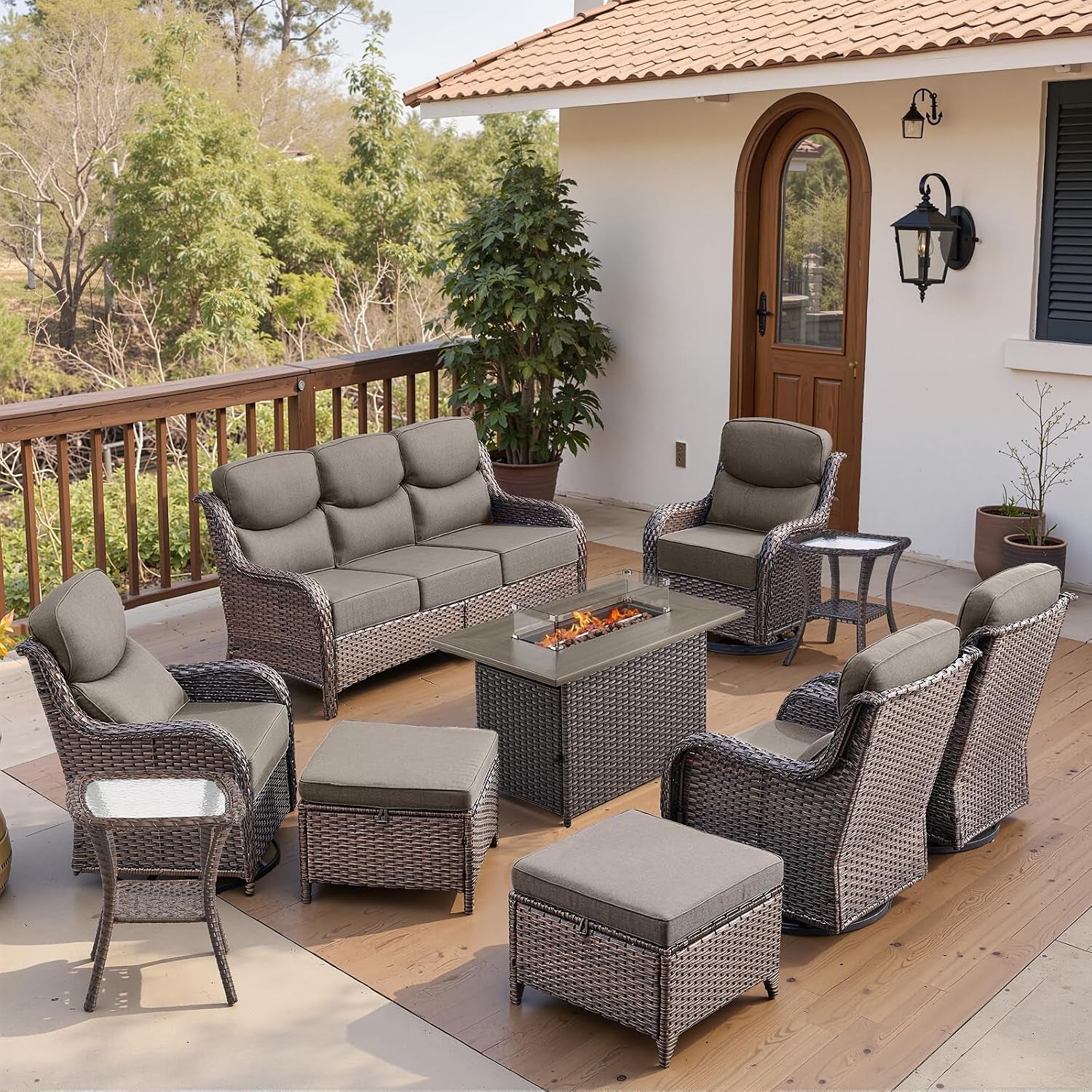luxury-6-thick-cushioned-10-pieces-patio-furniture-set-with-fire-pit-table-wicker-outdoor-conversation-set-with-high-back-swivel-rocker-chairs-for-deck-porch-yard-and-poolside-brown-grey