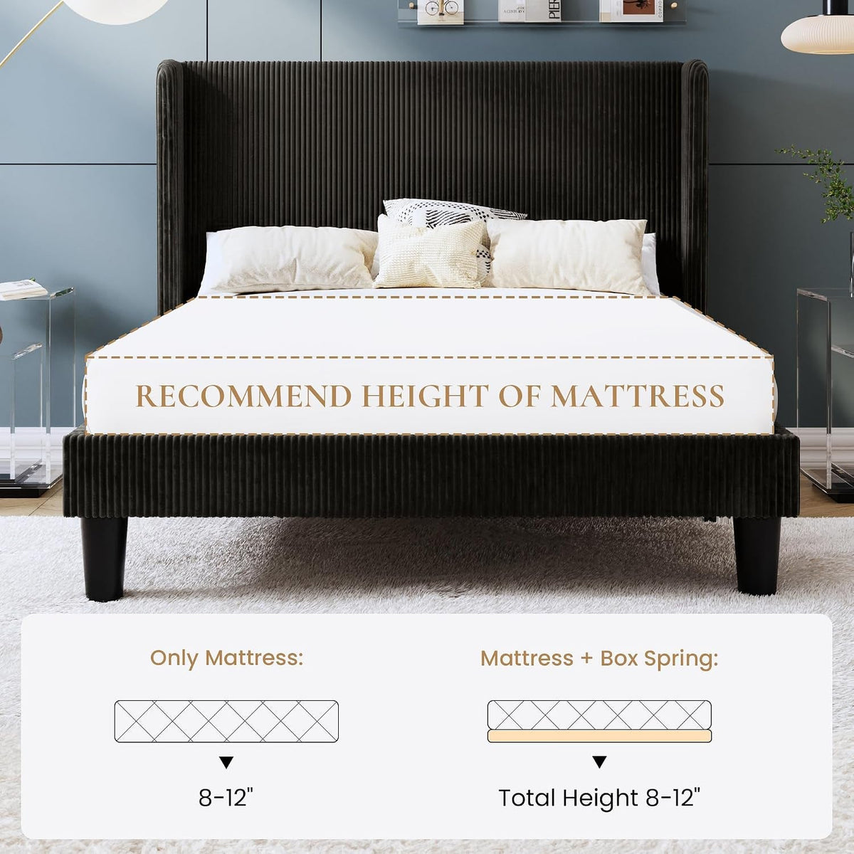 full-corduroy-platform-bed-with-tufted-wingback-headboard-black