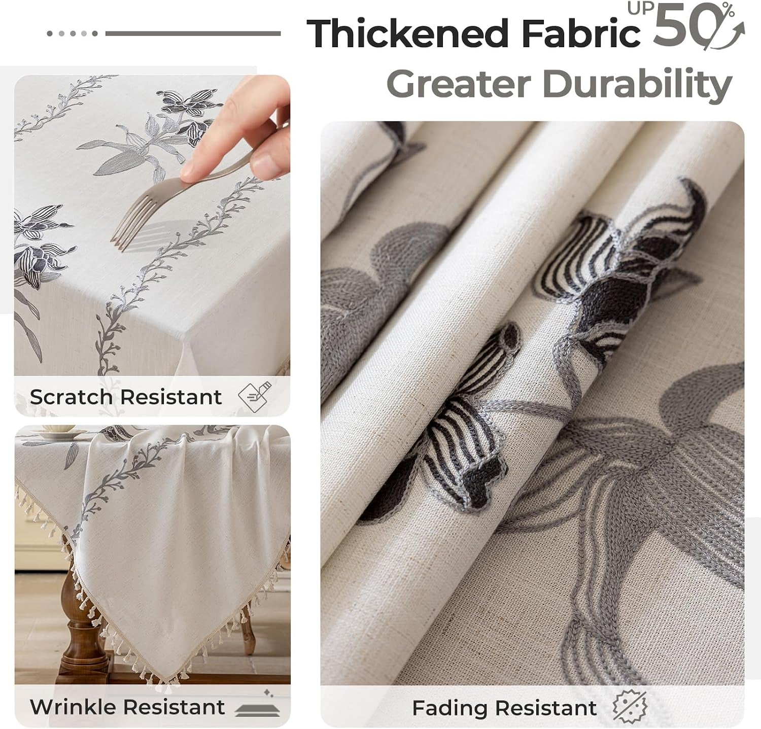 lily-flowers-cotton-linen-table-cloth-for-rectangle-tables-floral-embroidered-tablecloth-with-tassels-farmhouse-table-cover-for-kitchen-dining-party-holiday-christmas-buffet-grey-55x70