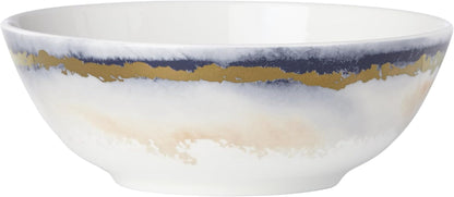 Summer Radiance Bone China 12-Piece Dinnerware Set for 44