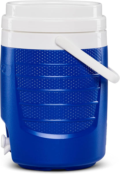 2 Gallon Portable Sports Cooler Water Beverage Dispenser, Insulated Cooler Dispenser, Majestic Blue10