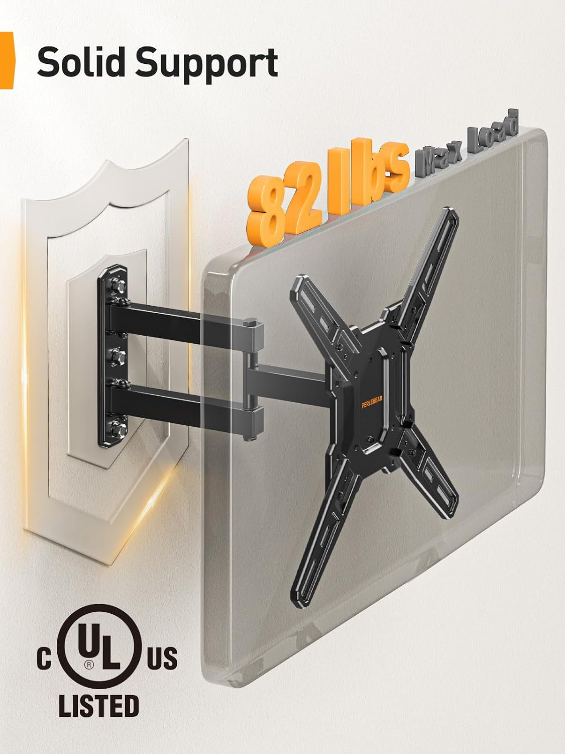 full-motion-tv-mount-for-26-65-inch-tvs-up-to-82-lbs-swivel-articulating-corner-tv-wall-mount-with-tool-free-single-stud-wall-mount-tv-bracket-max-vesa-400x400mm-pgmf3