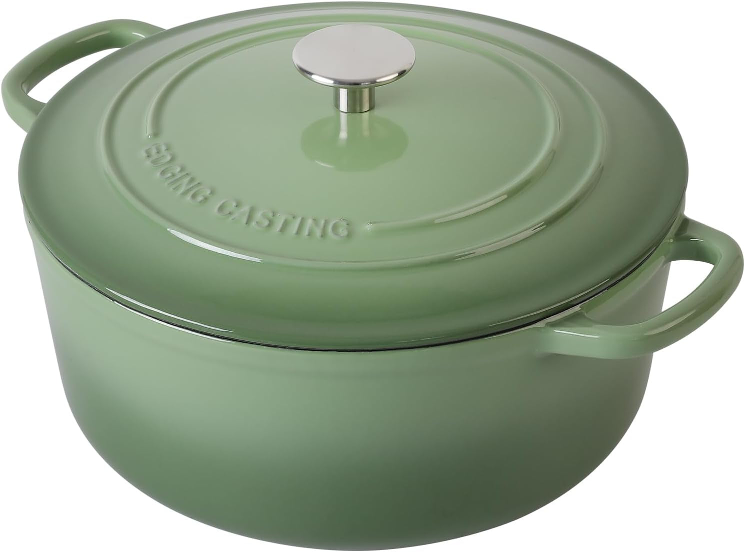 enameled-cast-iron-dutch-oven-pot-with-lid-5-5-quart-for-bread-baking-cooking-pistachio-green