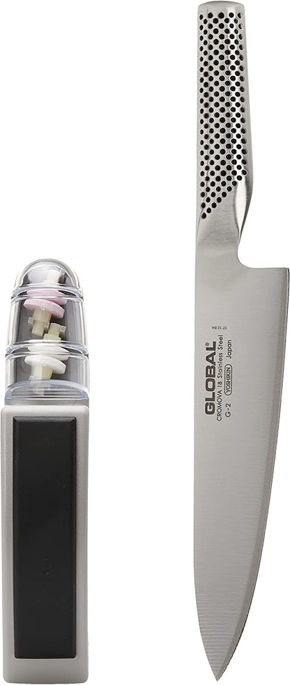 Knives - 8" Chef'S Knife (G-2) with 220/GB Knife Sharpener2