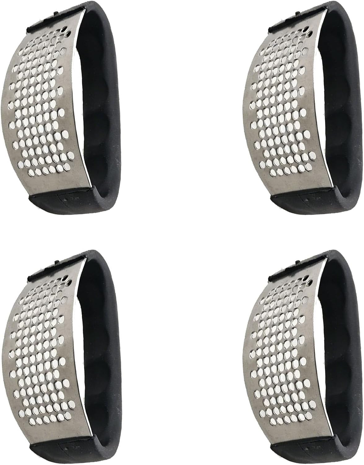4pcs-105x60mm-black-stainless-steel-garlic-press-kitchen-utensils-gadgets-seasoning-and-spice-tool