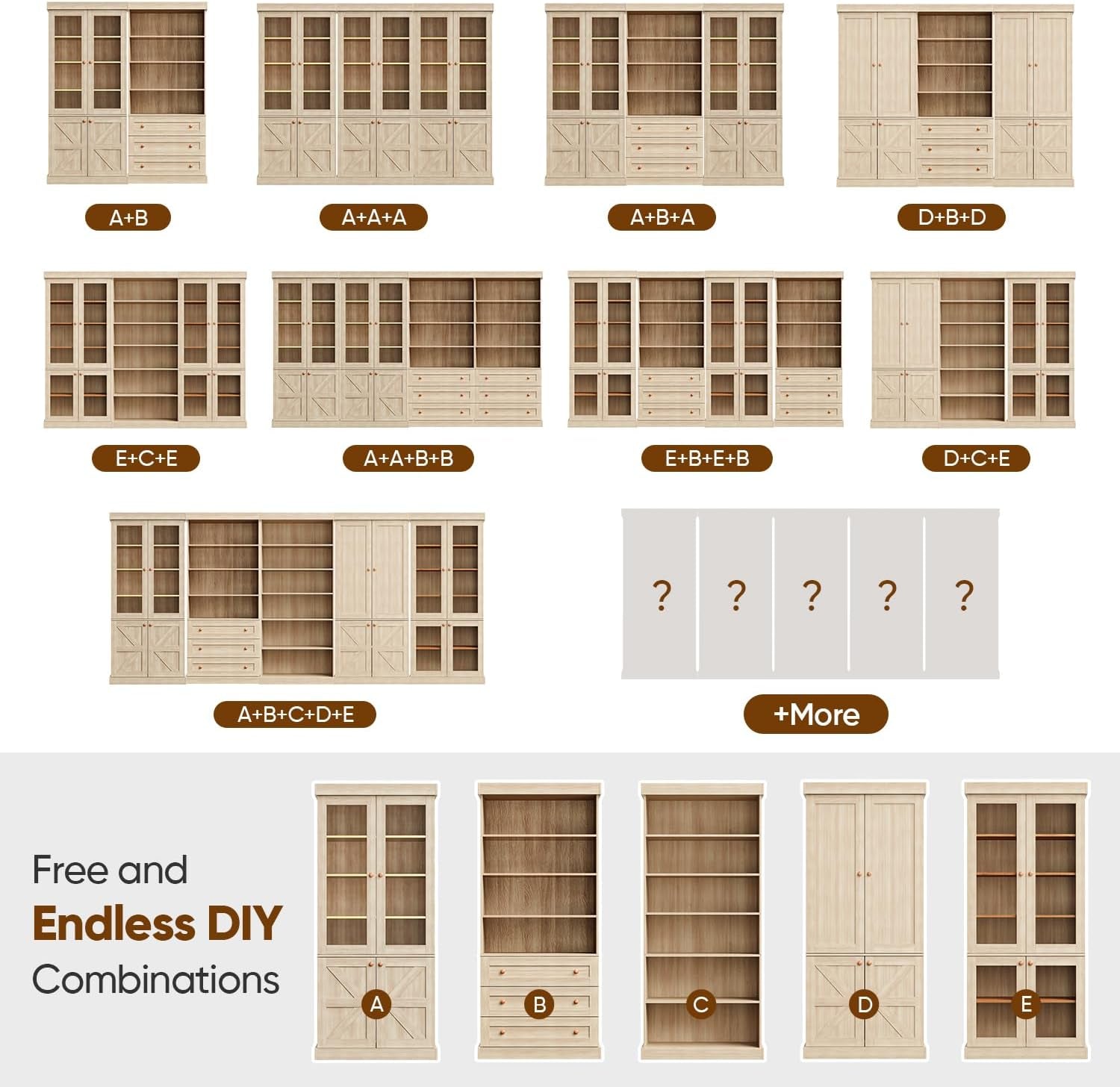70-8-tall-farmhouse-modular-kitchen-pantry-cabinet-with-glass-doors-wooden-storage-hutch-with-6-tier-adjustable-shelves-for-kitchen-organization-set-of-4-brown