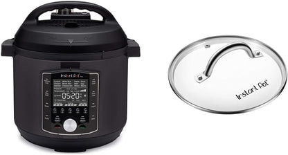 Pro 10-In-1 Pressure Cooker (8QT, 0) and Tempered Glass Lid (10.2-In, 8-Qt)1