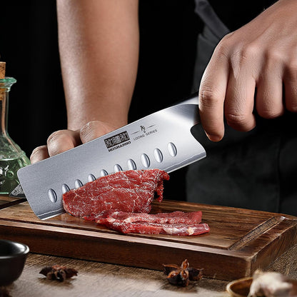 5.5 Inch Nakiri Knife, Ultra Sharp Japanese Kitchen Chef Knife4