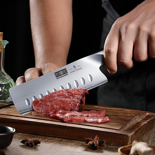 5.5 Inch Nakiri Knife, Ultra Sharp Japanese Kitchen Chef Knife4