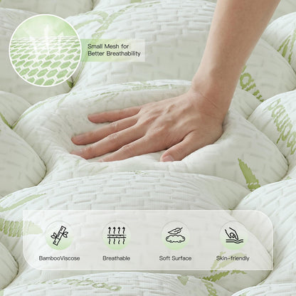 3 Inch Queen Mattress Topper, Pressure Relieving for Back & Hip2