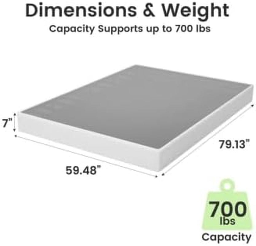 7-inch-box-spring-for-queen-bed-quick-assembly-queen-size-metal-mattress-foundation-with-fabric-cover-strong-steel-frame-heavy-duty-low-profile-bed-frame-base-cama-queen-upgraded-version