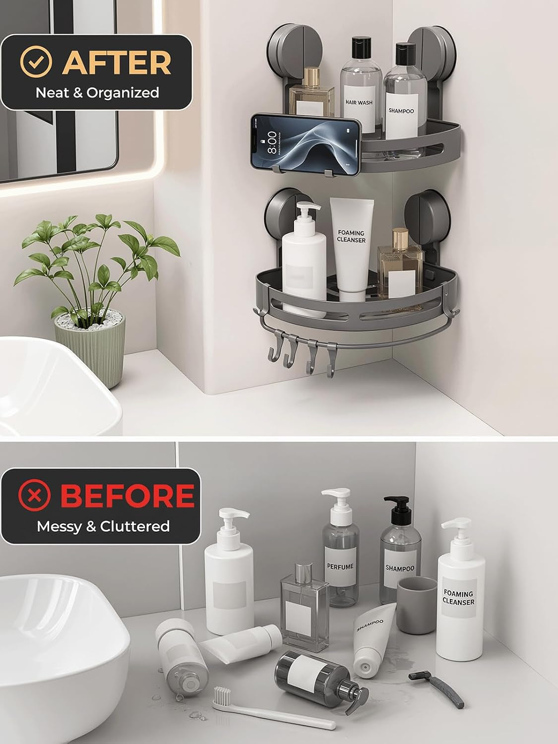 2-pack-no-drill-corner-shower-caddy-dual-lock-towel-bar-hooks