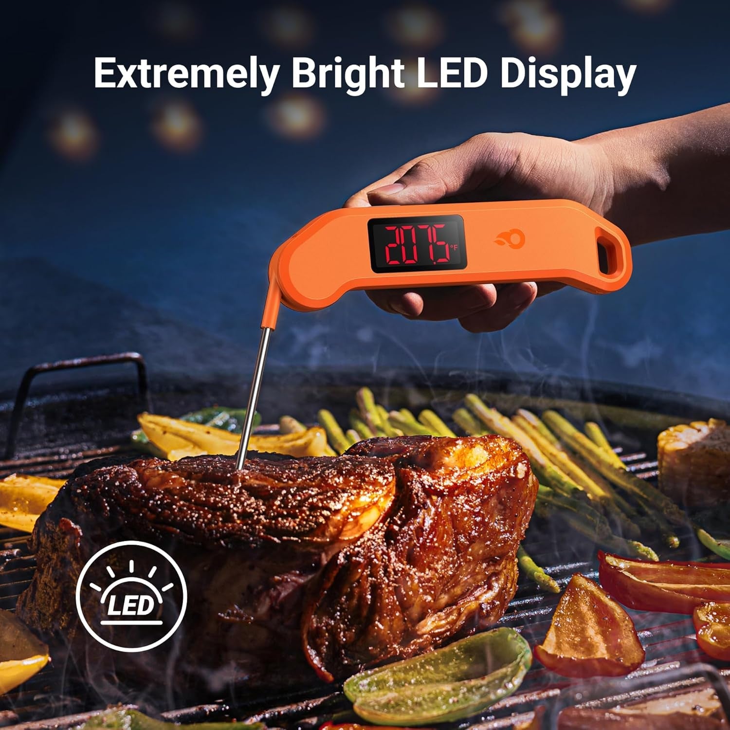 1-sec-professional-digital-meat-thermometer-0-5-accuracy-nist-nsf-certified-food-thermometer-auto-rotate-bright-led-screen-highly-waterproof-for-grill-bbq-orange